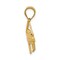 14K Yellow Gold Grand Piano Charm Music Pendant Jewelry 20mm x 18mm